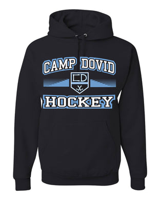 Camp Dovid 2025 Hooded Sweatshirt - BLACK (Include # with Order)