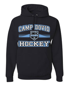 Camp Dovid 2025 Hooded Sweatshirt - BLACK (Include # with Order)